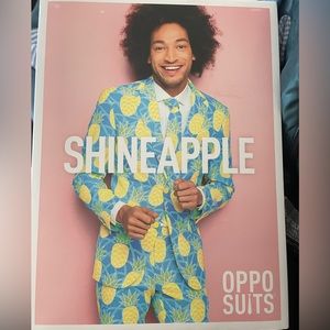 OppoSuits Shineapple Blue and Yellow Suit